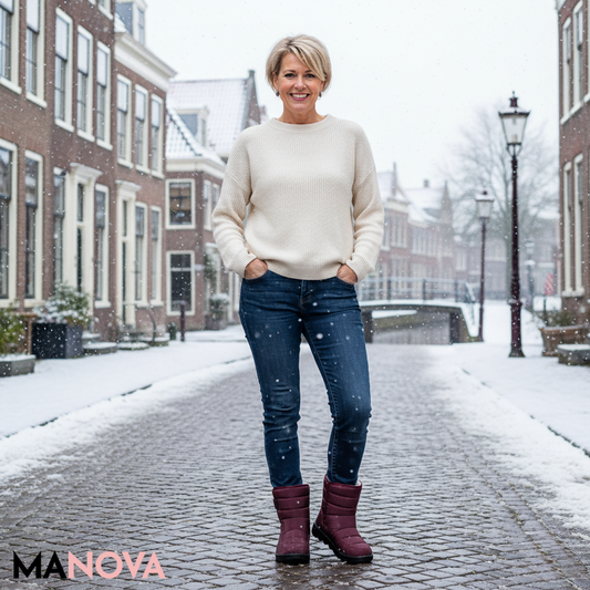 SnowStep – Waterdichte en antislip winterlaarzen voor dames | 50% KORTING