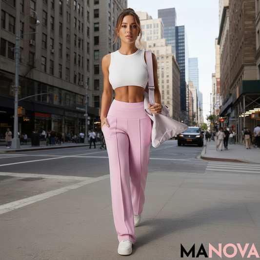 Lucia – High-waist wide-leg-broek | 50% KORTING