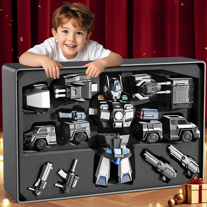 MagnaBot – 9-in-1 auto- en robotspeelset | 50% KORTING