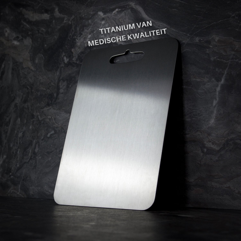 TitanBoard™ – De ultieme snijplank van 100% titanium