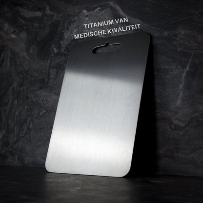 TitanBoard™ – De ultieme snijplank van 100% titanium