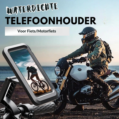 AquaGrip™ – Waterdichte Telefoonhouder Fiets | 50% KORTING