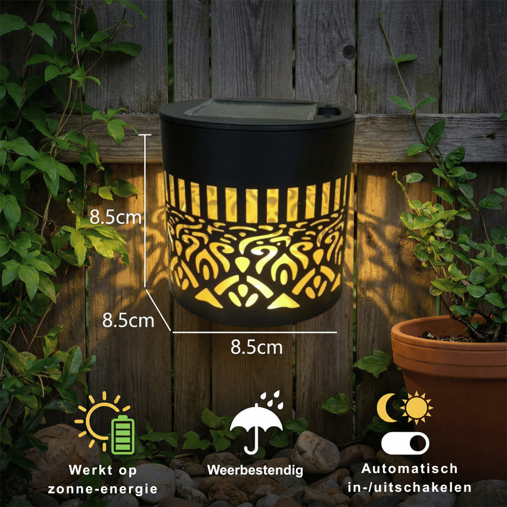 LumaMandala — Solar Projector Licht | 1+1 GRATIS