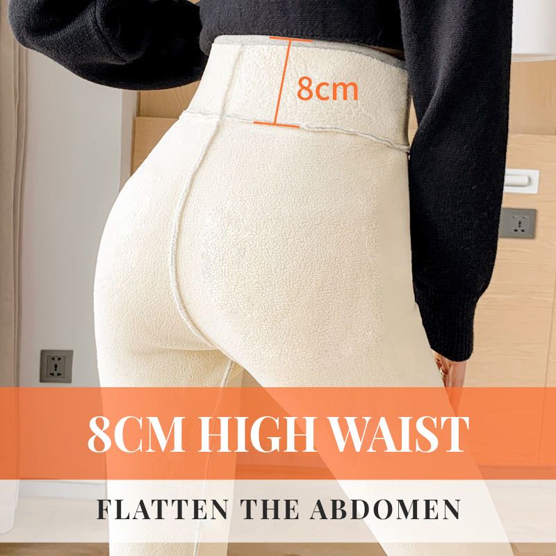 WarmFit – Dames slim-fit thermobroek in kasjmierlook