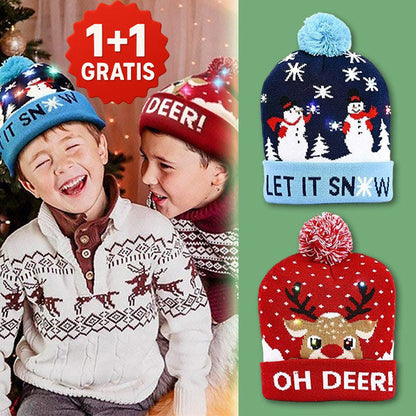 Xbeanie – Glowing LED-hoed voor magische momenten | 1+1 GRATIS
