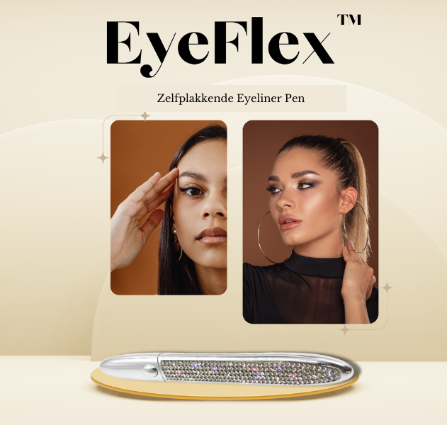 1+1 GRATIS | EyeFlex™ Zelfklevende Eyeliner Pen -  Geen lijm of magneten nodig