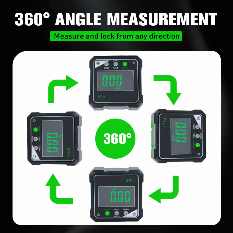 PrecisionPro – Digitale Hoekmeter | 50% KORTING