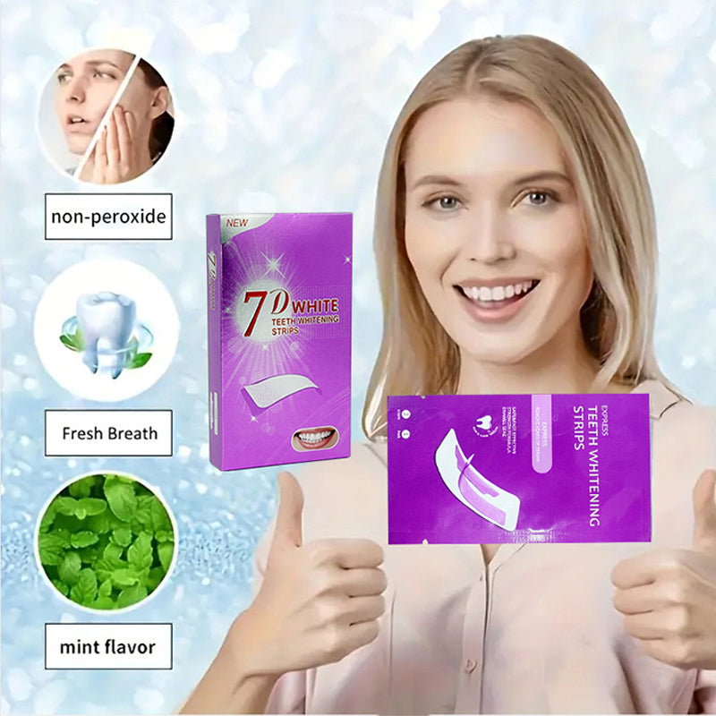 Radiant Smile Strips 14 Stuks — Gemakkelijke Helderheidsverbetering