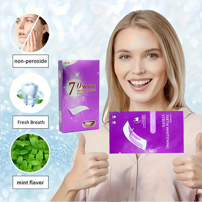 Radiant Smile Strips 14 Stuks — Gemakkelijke Helderheidsverbetering