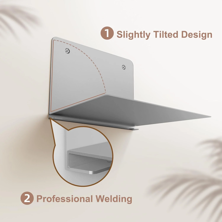 Booksy – Onzichtbare Wandplank die Ruimte Bespaart  | 1+2 GRATIS