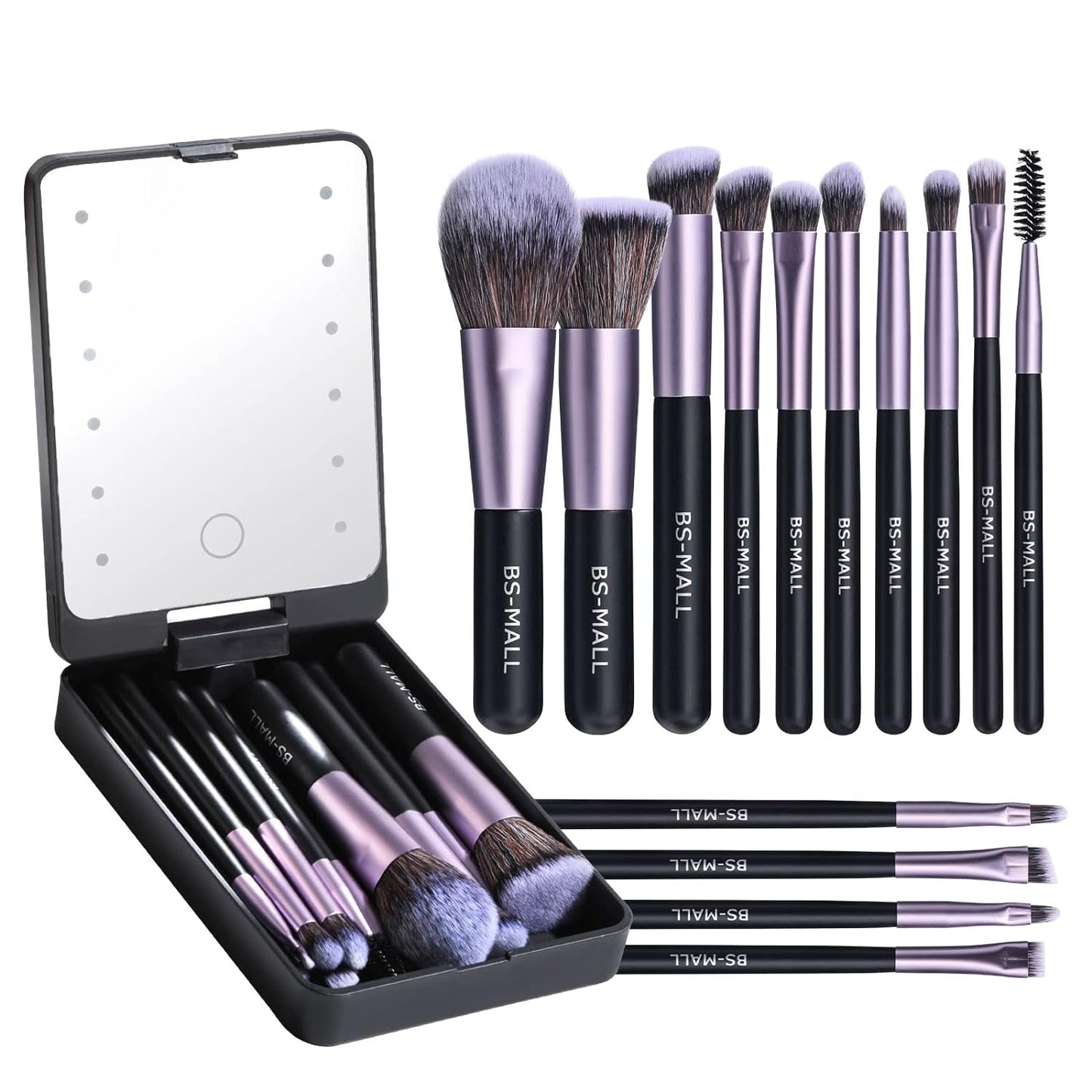 RadiancePro 14-delige borstelset – Perfecte gloed overal