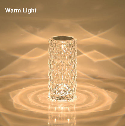 LumaShine Kristallen Lamp – Betoverend Licht, Directe Rust