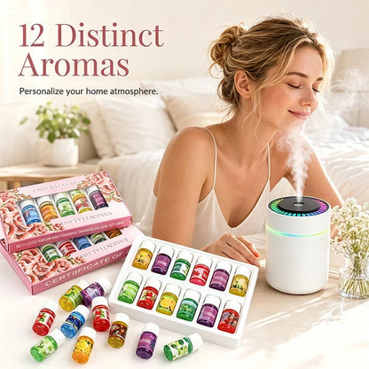 Set Essentiële Oliën — Verbetert Direct de Stemming