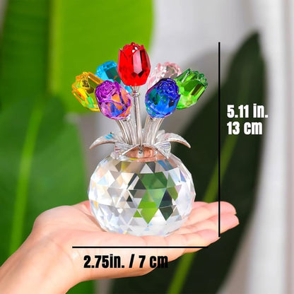 CrystalBloom – Prism Flower Decor | 50% KORTING