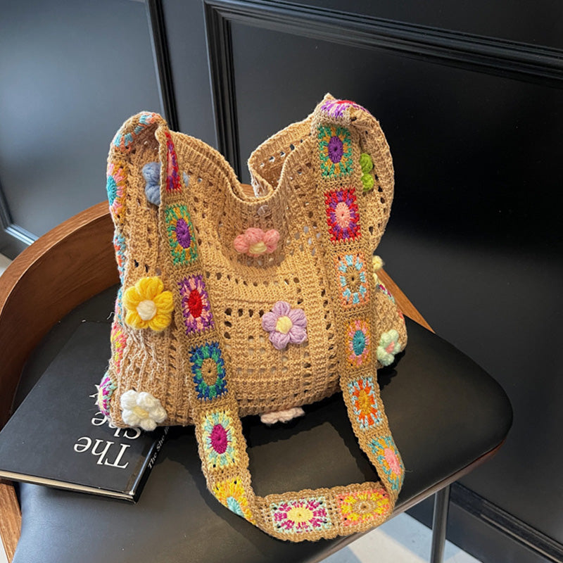 Luna — Boho-Chic Schoudertas met Veelzijdig Draagcomfort