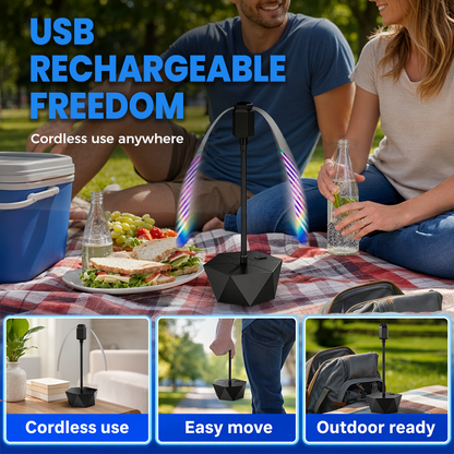 Outdoor Breeze Ventilator — Stille, Insectenvrije Momenten