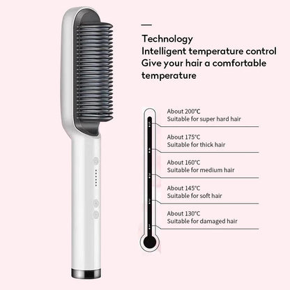 SilkTouch™ – Stijl & Kam Tegelijk voor Glanzend Haar | 50% KORTING