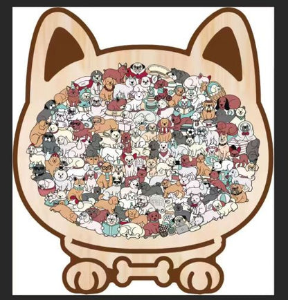 Mila – Morandi kattenpuzzel van 135 stukjes | 2+1 GRATIS