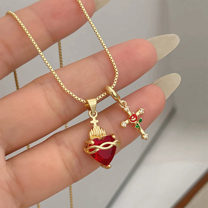 Amara – Dubbele Hanger Ketting met Goudkleurige Afwerking en Verstelbare Ketting