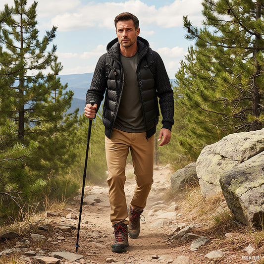 Robin – Warme Patchwork Hoodie | 50% KORTING
