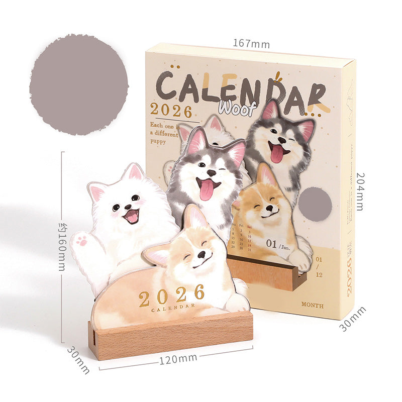 PawMuse – 3D Dierenkalender | 50% KORTING