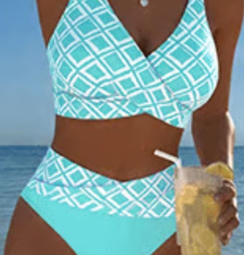 Heidi — Hoge Taille Bikini met Vormgevende Pasvorm