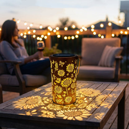 GlowFlora — Solar Tuin Lantaarn | 2+1 GRATIS