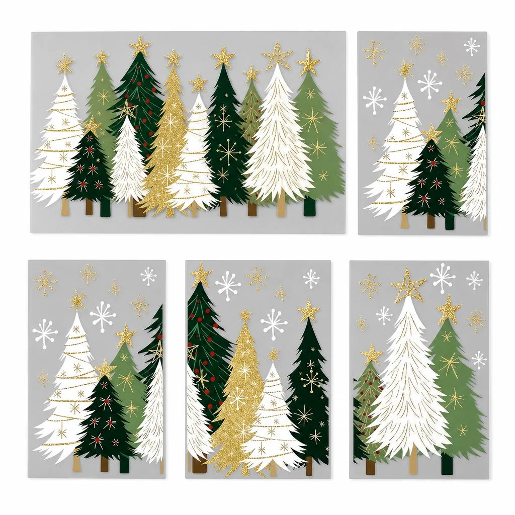 HolidayGlow Raamstickers — Direct Feestelijke Glans