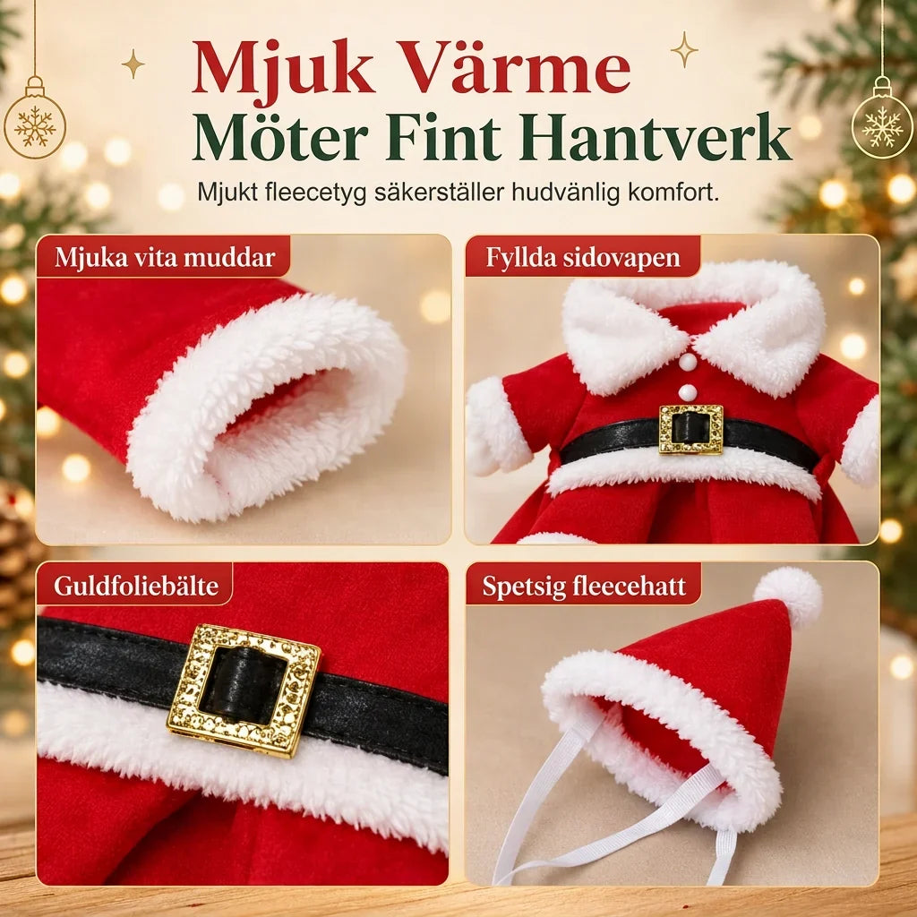 Jolly TailWagger Santa Claus Kostuum — Verspreid Vreugde, Verwarm Harten