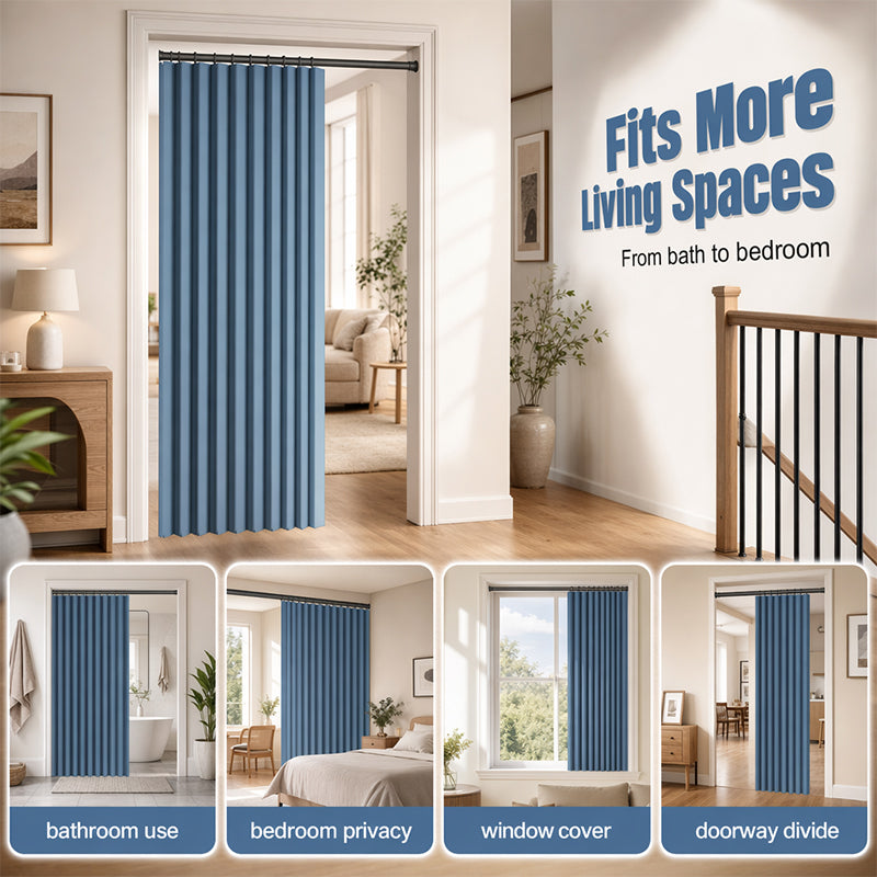 Magnetisch Opvouwbaar Gordijn — Directe Privacy, Puur Comfort