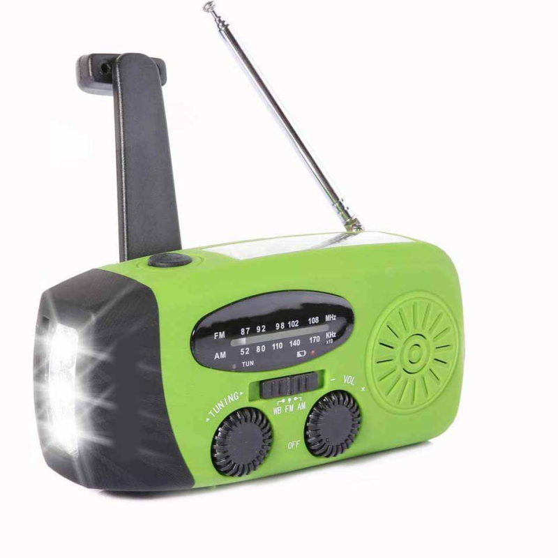PulseGuard — Noodradio met Altijd Stroom | 50% KORTING