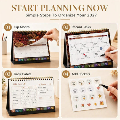ClarityCraft Bureaublokplanner — Ontsteek Focus, Bouw Momentum Op