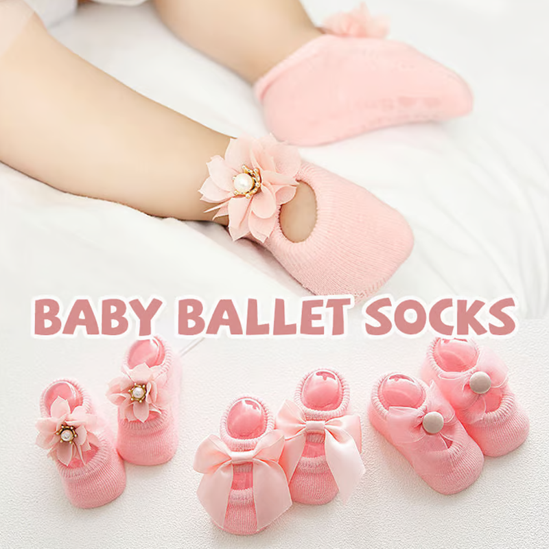 LittleSteps Set 3 paar – Antislip Babysokken | 50% KORTING