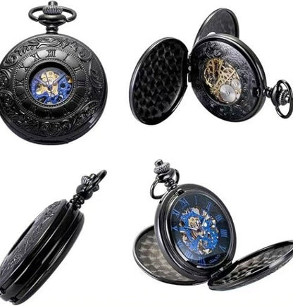 Mechanisch Zakhorloge met Spinnenwebpatroon — Bezit Tijdloze Gedurfdheid