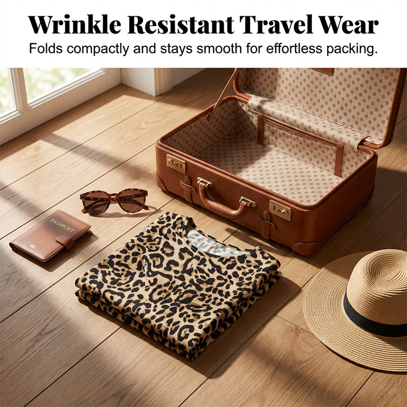 Everlyn — Leopard Mini Jurk | 50% KORTING