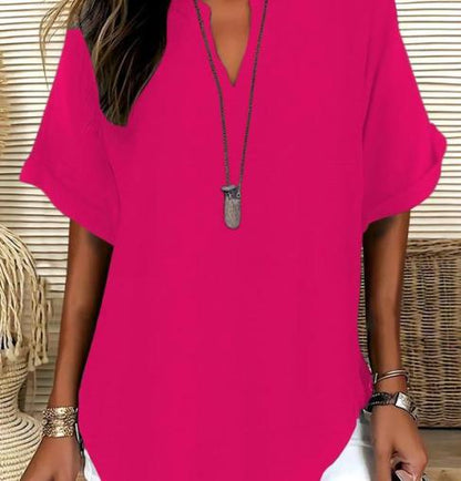 Amelia — Luchtige Elegantie Blouse | 50% KORTING
