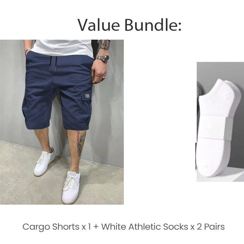 David — Lichtgewicht Cargo Shorts | 1+1 GRATIS