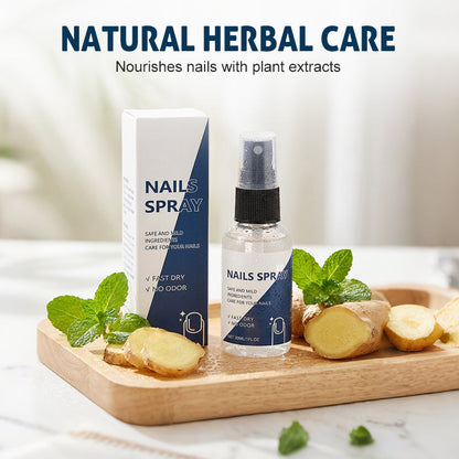 Nagelreparatie- en Versterkingsspray — Hydrateren, Versterken, Glans