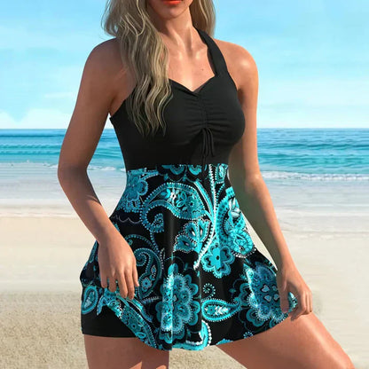 Livia – Figuurflatterend Badpak Dames | 50% KORTING