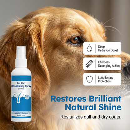 VelvetPaw Ontklittingsspray — Verzachtende, Zijdezachte Vachttransformatie - 100ml