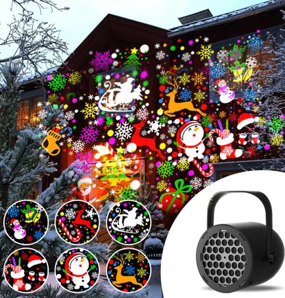 Kerstlichtprojector — Directe Warme Ontsteking