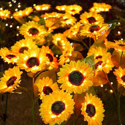 GardenRadiance — Zonnebloem Lampen | 50% KORTING