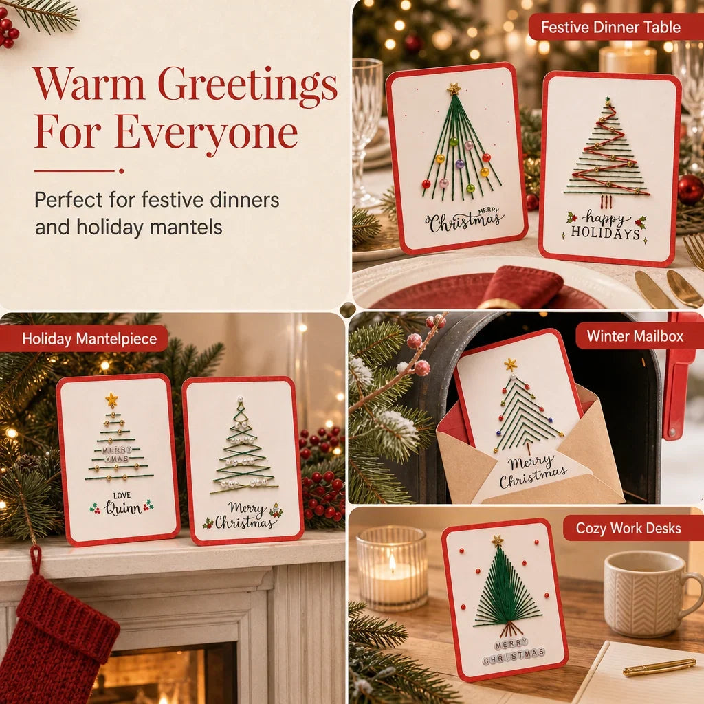 MerryStitch kerstkaartenmaakset – Maak je kerstgroeten onvergetelijk