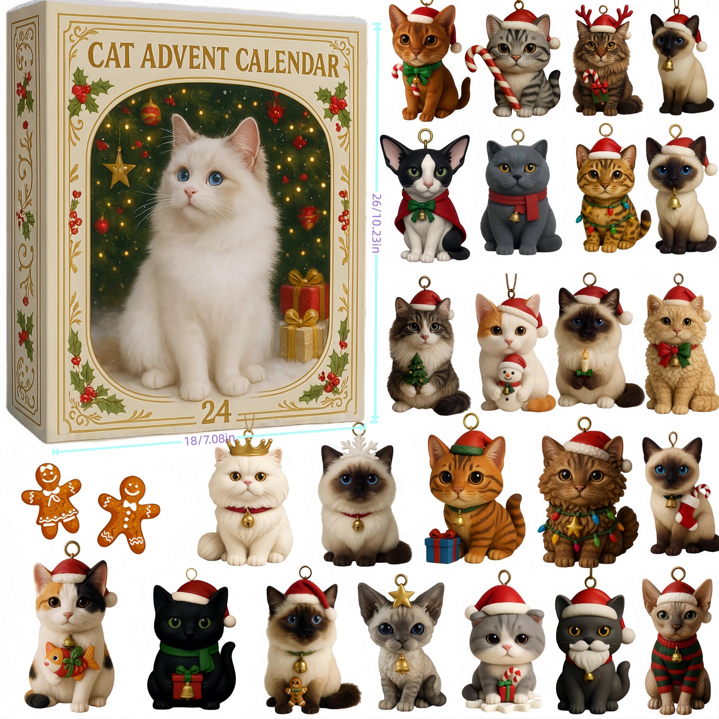 Purrfect Christmas – Adventskalender voor kattenliefhebbers | 50% KORTING
