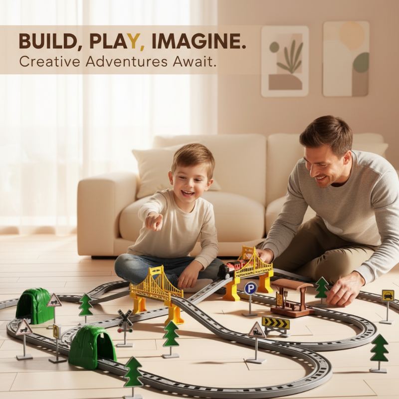 RailSpark – Elektrische Treinset | 50% KORTING