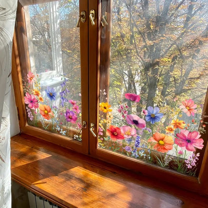 BloomView™ Kleurrijke raamsticker | 1+1 GRATIS