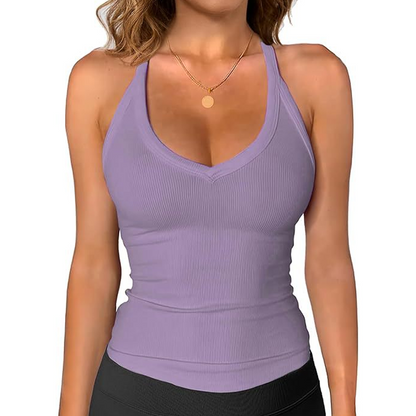 Lena — Geribde Tanktop | 1+1 GRATIS