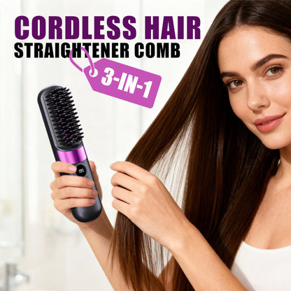 Draadloze 3-in-1 Styling Wonder – Moeiteloze schoonheid overal