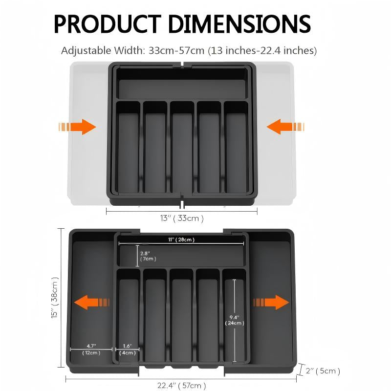 AvantiSpace – Verstelbare Lade-organizer | 50% KORTING