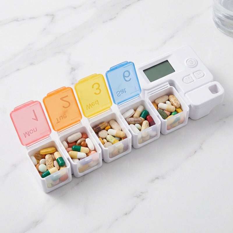 SmartPill Organizer — Nooit Meer Rust Missen
